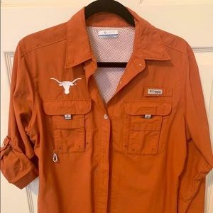 Texas Longhorn Columbia shirt